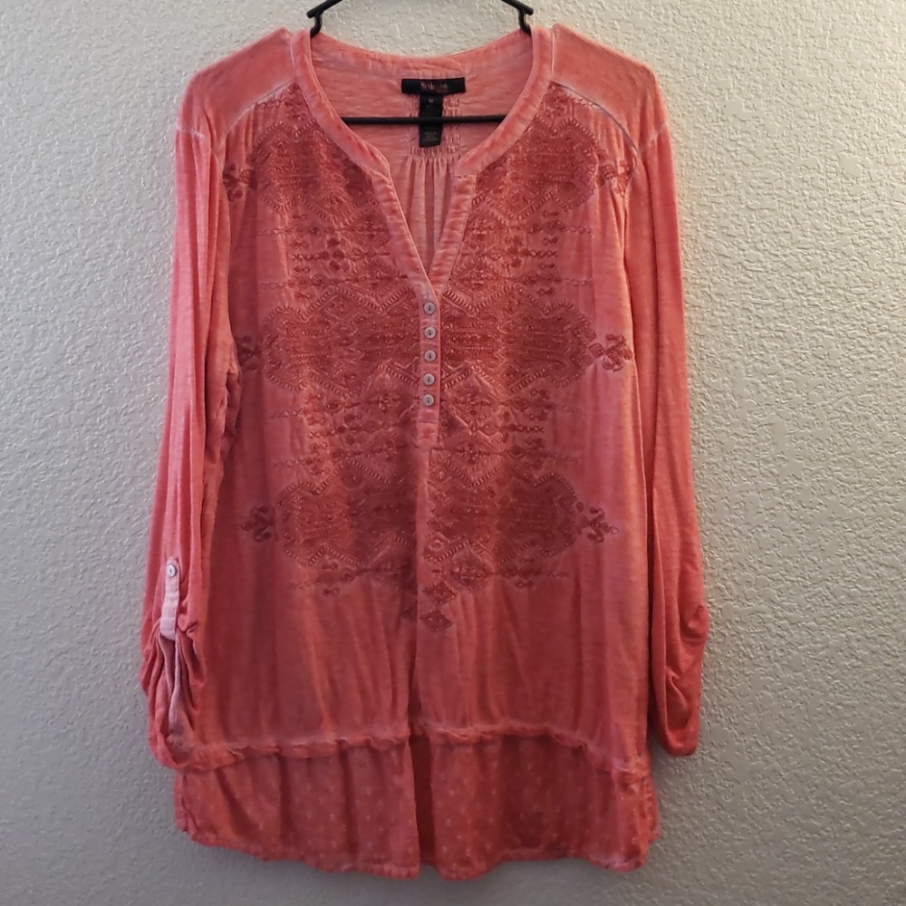 Style&Co Embroidery top